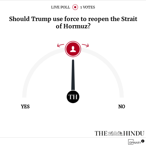 Should Trump use force to reopen the Strait of Hormuz?