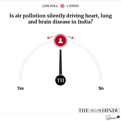 क्या वायु प्रदूषण चुपचाप भारत में हृदय, फेफड़े और मस्तिष्क की बीमारियों को बढ़ावा दे रहा है?