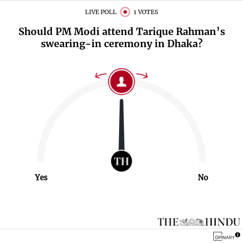 Should PM Modi attend Tarique Rahman's swearing-in ceremony in Dhaka?